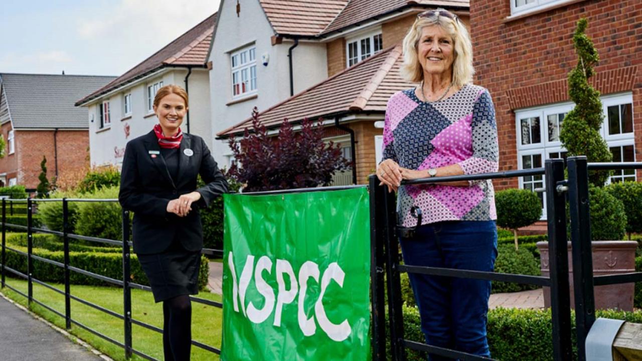 Redrow - News - North West - Hartford Young NSPCC Donation