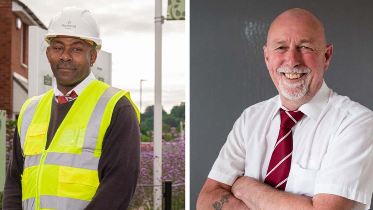 Redrow - News - South West - Alvin Woodhouse and Gary Thomas - NHBC Awards
