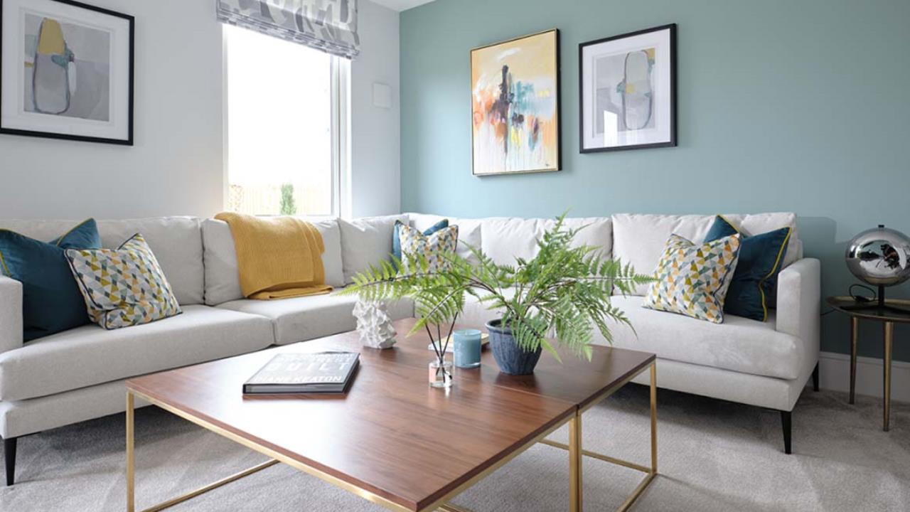 Redrow - Developments - The Steeples - Show Home Living Room
