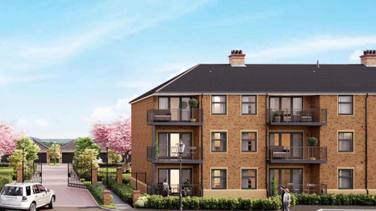 Redrow - Developments - Woodford Garden Village - Porposed Apartment Street View