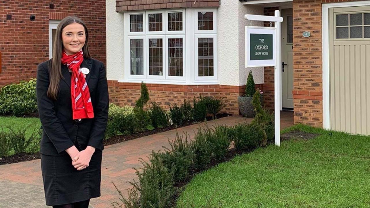 Redrow - News - Woodford Garden Village - Emily Bexon - Sales Consultant of the Year