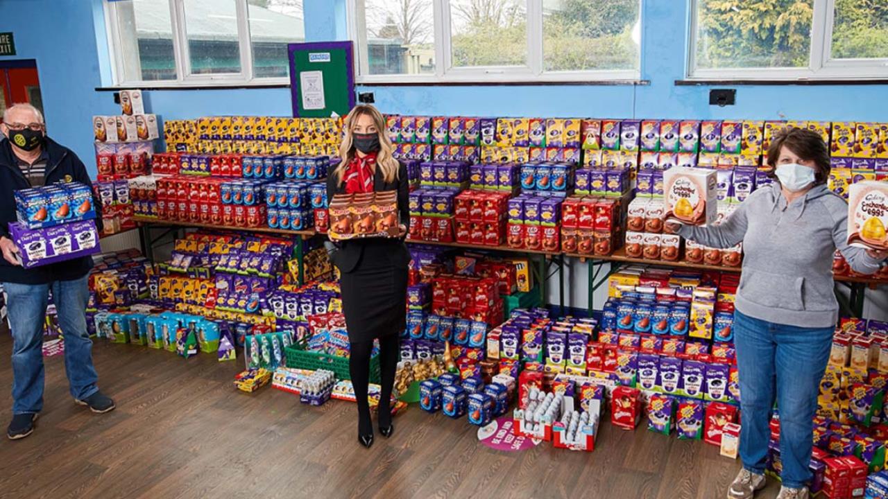 Redrow - News - North West - Easter Eggs in Food Packages in Hartford
