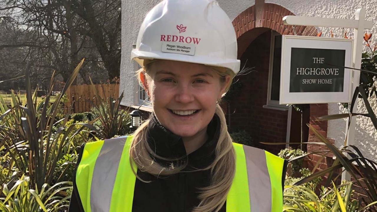 Redrow - News - North West - Megan Woodburn - Assistant Site Manager