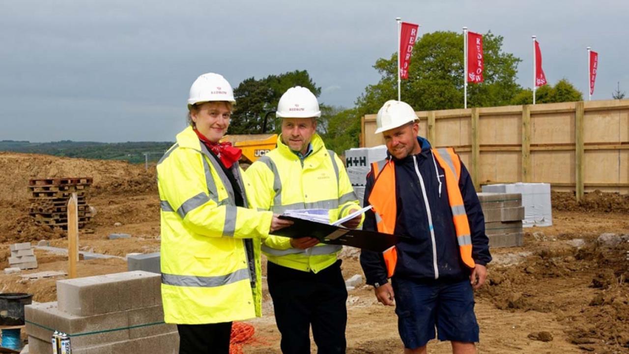 Redrow - News - East Midlands - Henmore Gardens - Construction Team