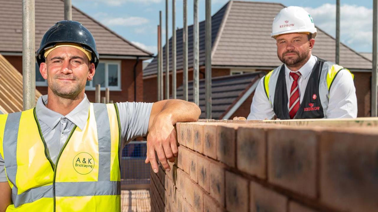 Redrow - News - Adam from A and K Bricklaying