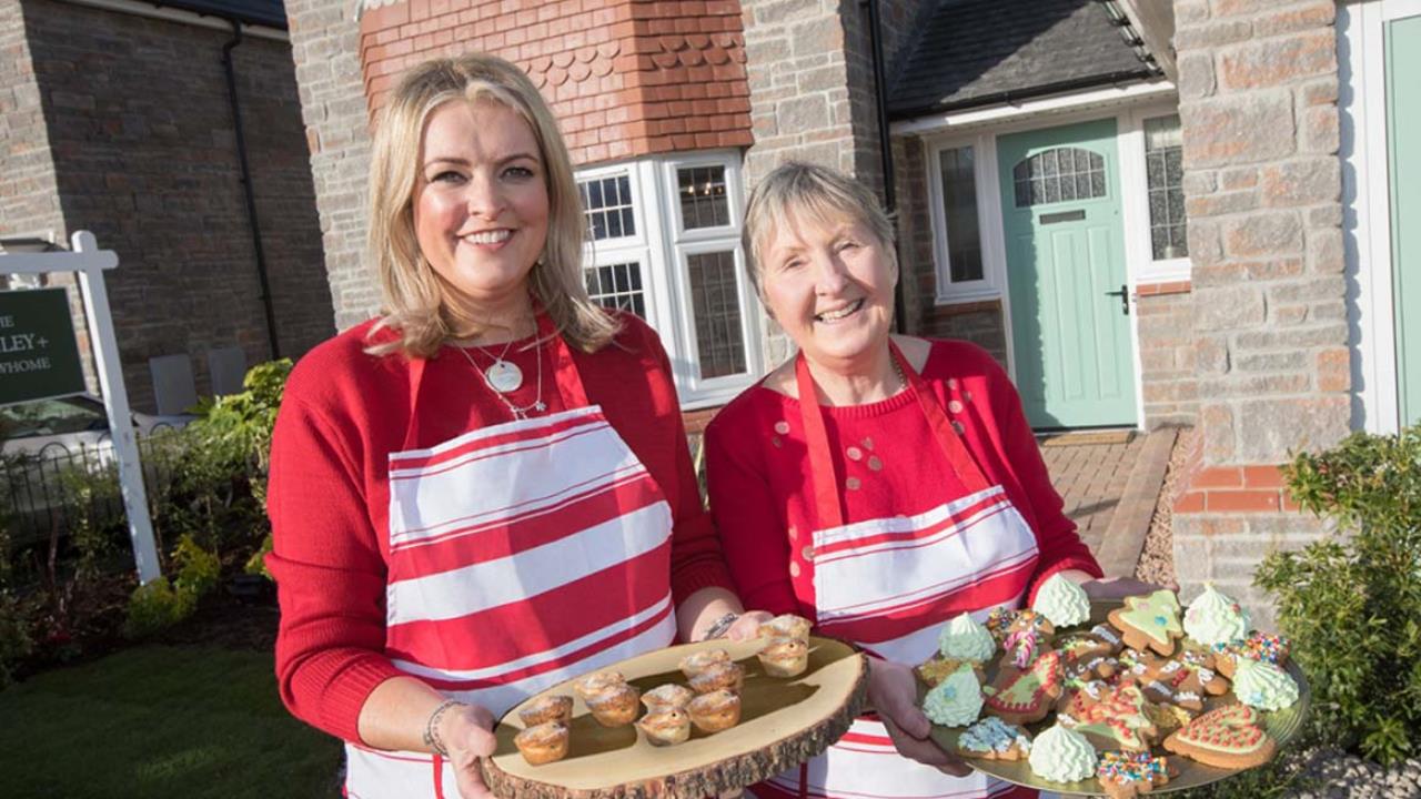 Redrow - News - South West - Woodborough Grange - Louise and Val from GBBO