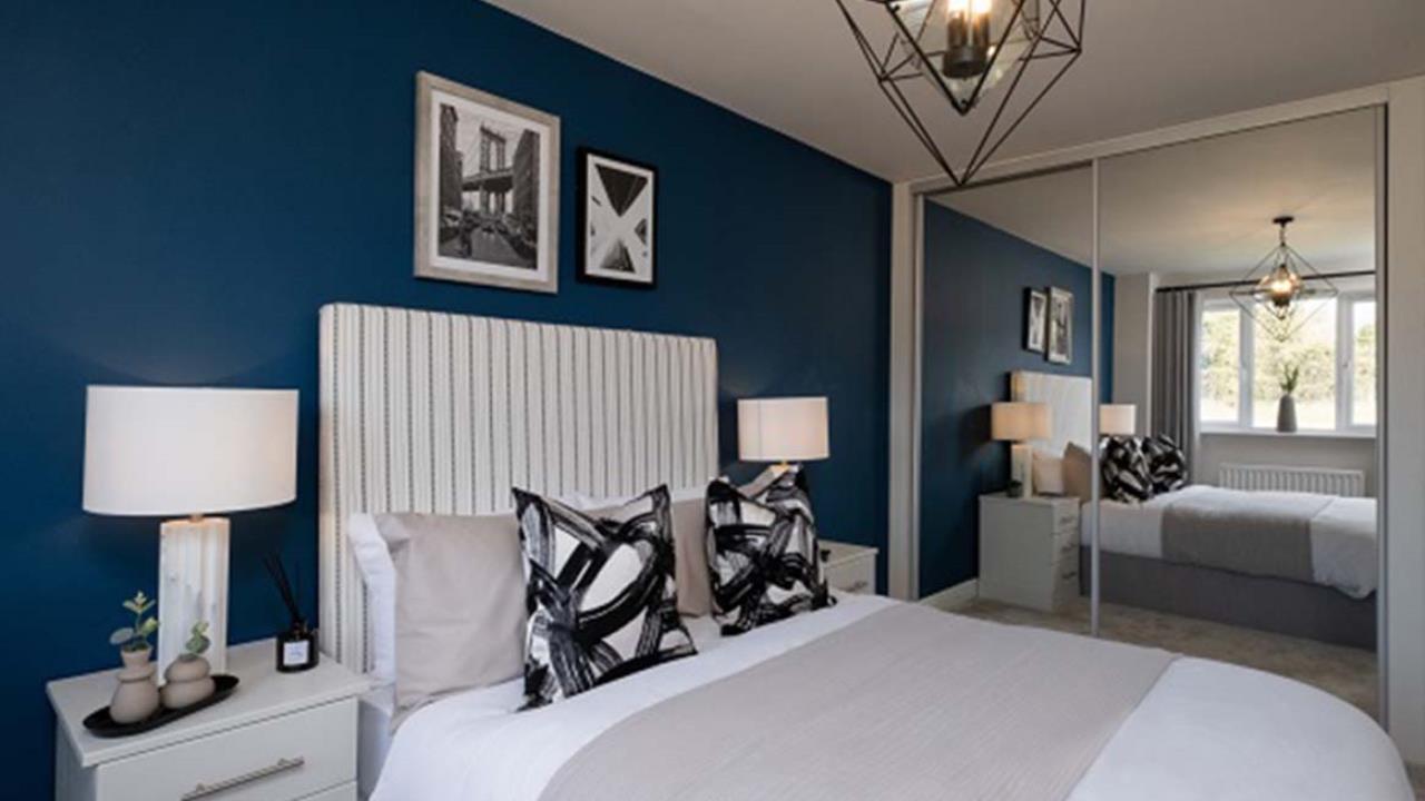 Redrow - Developments - The Point - Show Home Main Bedroom