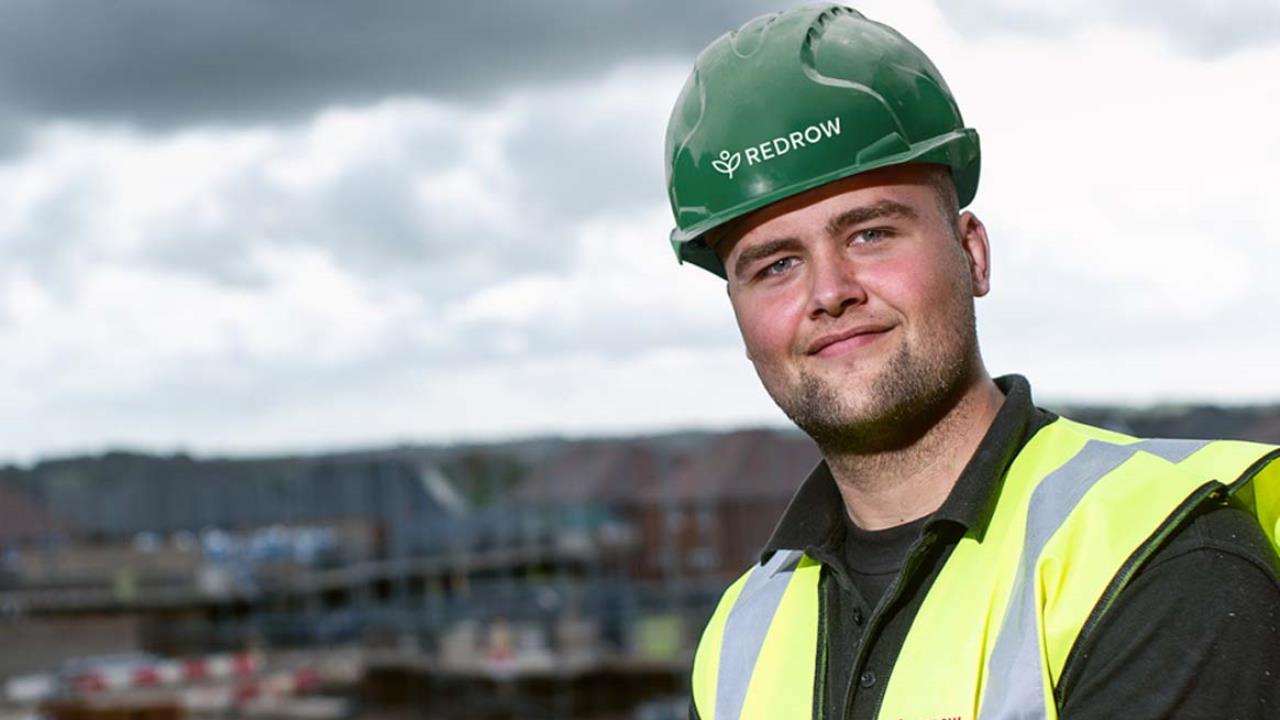 Redrow - News - East Midlands - Luke Trigger Apprenticeship