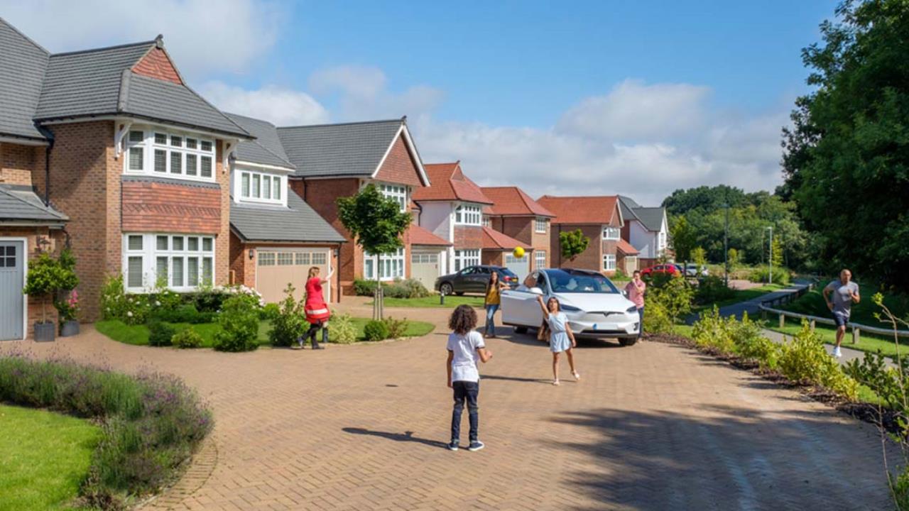 Redrow - News - South Midlands - Land Aquired in Harlington - Proposed Street Scene