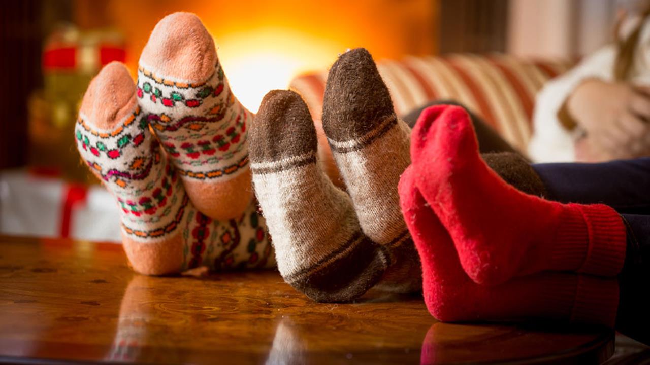 Header Christmas socks