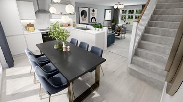 Redrow- Heritage - The Bakewell - Kitchen Dining Area