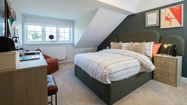 Redrow - Heritage - The Hampstead - Bedroom 4