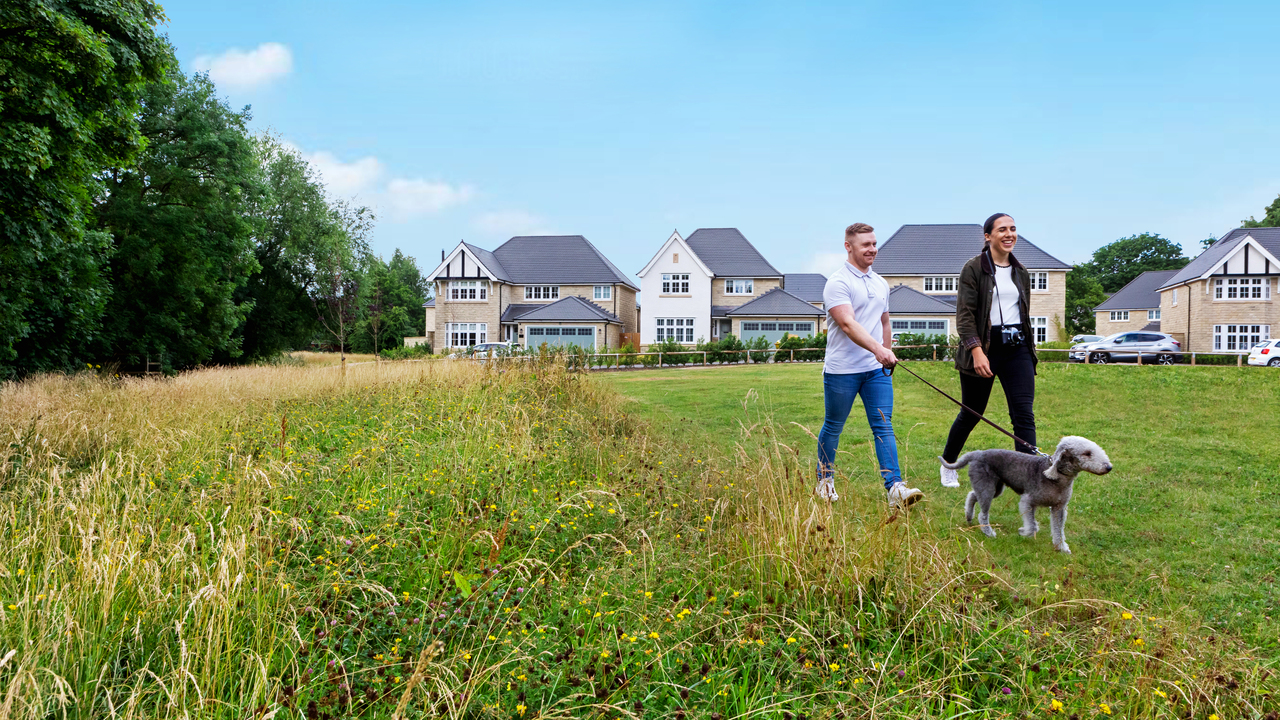 Redrow - Inspiration - Couple take a walk in nature