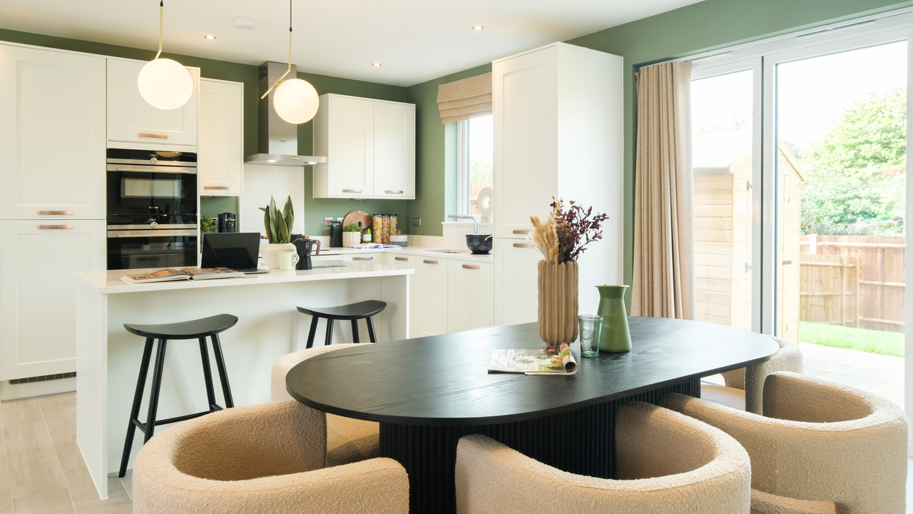 Redrow - Inspiration - A cream-coloured kitchen showcasing the importance of natural light