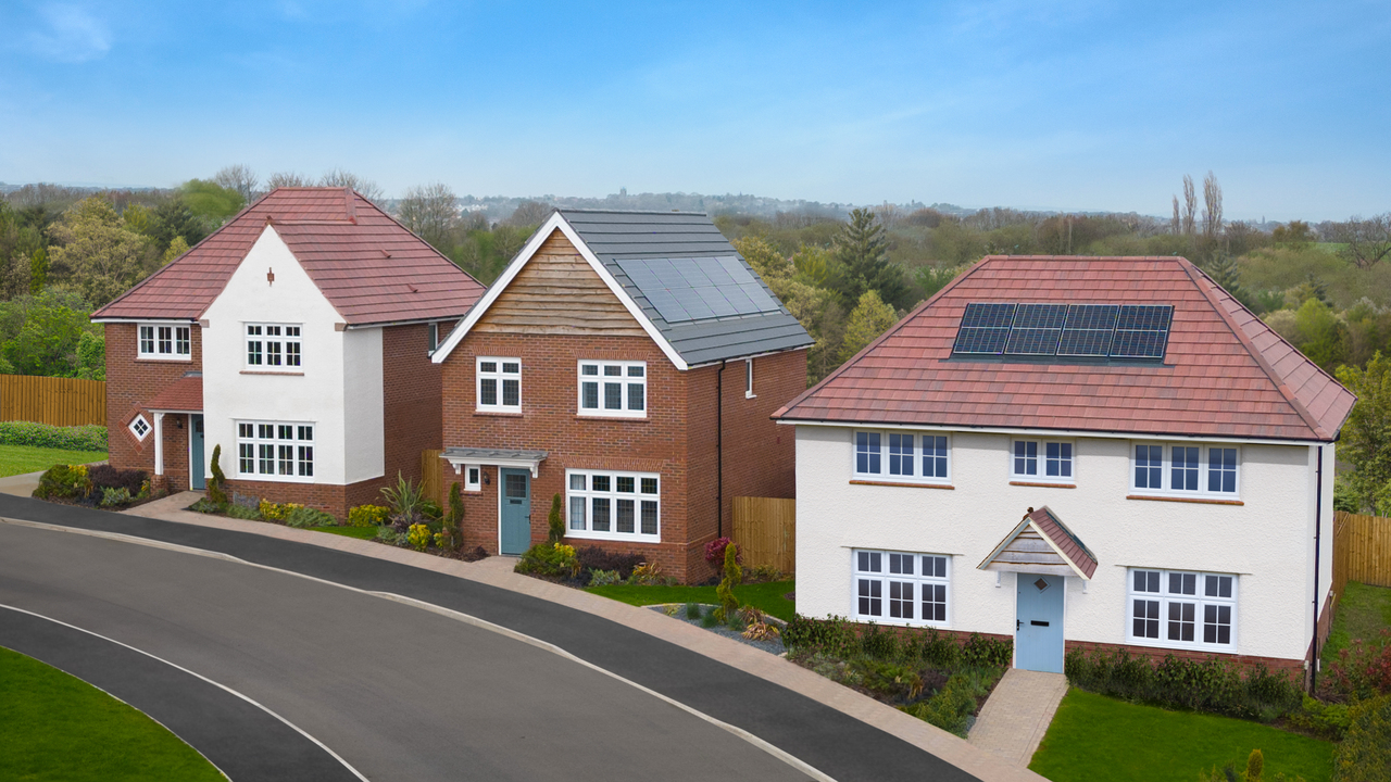 Redrow | Inspiration | 3 Adjacent Redrow new build homes