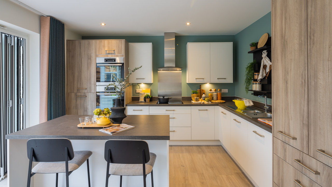 Redrow  Inspiration  A Redrow kitchendining space with a wooden aesthetic