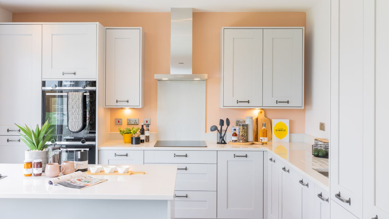 Redrow - Inspiration - Kitchen using Kensington breeze colours