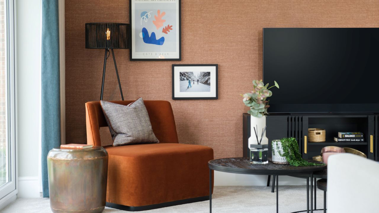 Redrow | Inspiration | The latest trends in new home colour schemes | Chair in living room