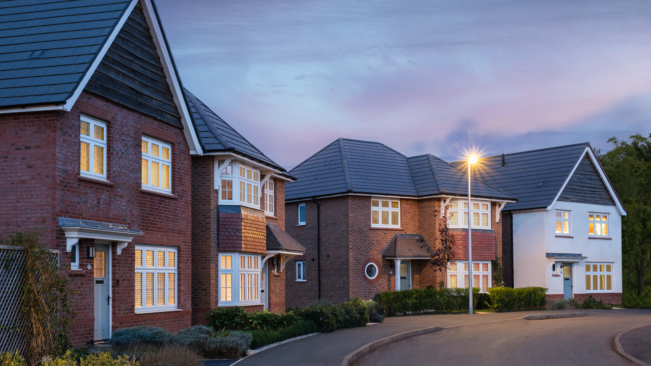 Redrow - Inspiration - Redrow street in the evening