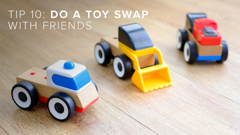 Redrow | Inspiration | Tip 10 Do a Toy Swap with Friends