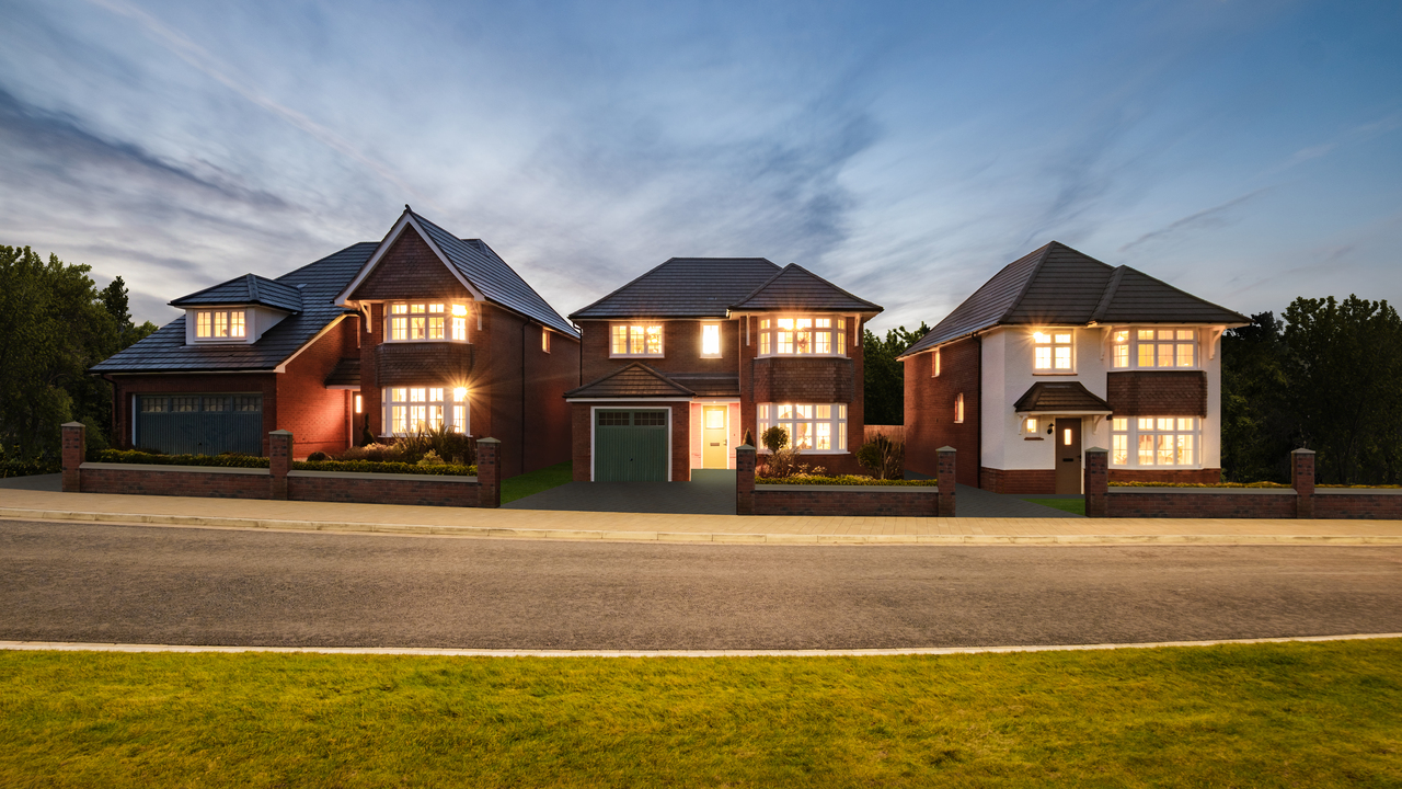 Redrow - Inspiration - Redrow homes at night