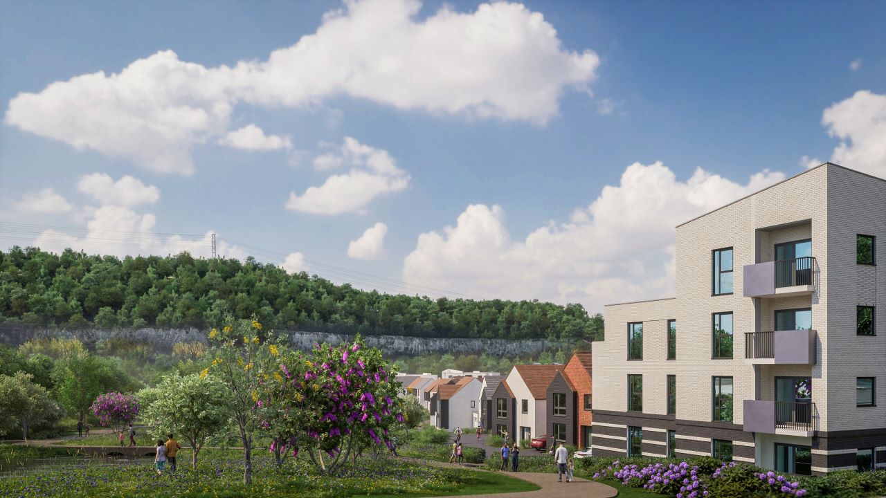 Redrow - News - Planning is secured for 91 new homes at Ebbsfleet Garden City