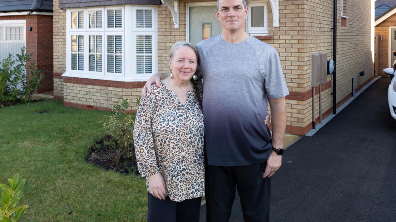 Redrow News - Chance drove couple to forever home in Lowton