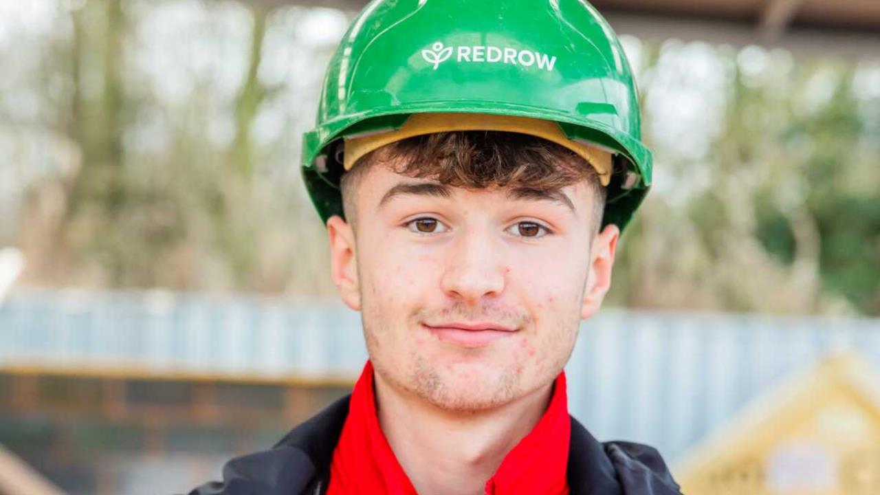 Redrow News - Harrogate based apprentice starts to build on his career
