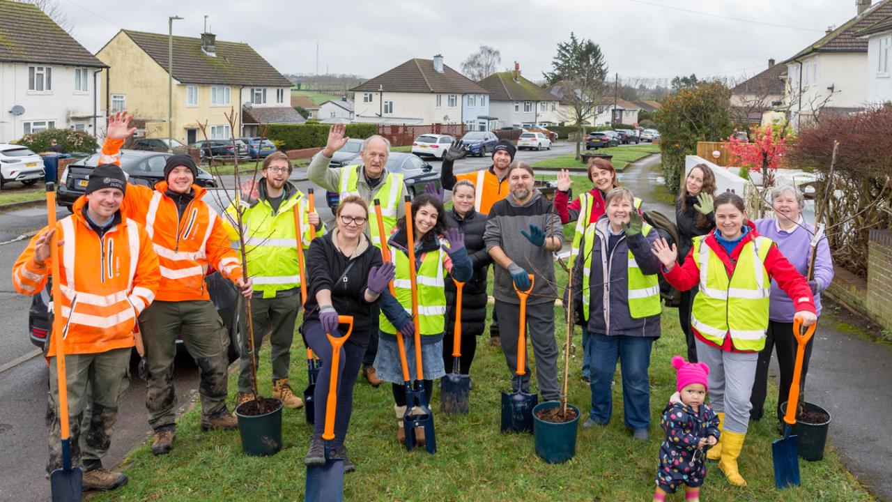Redrow News  A pearfect addition Redrow plants fruit trees along popular road