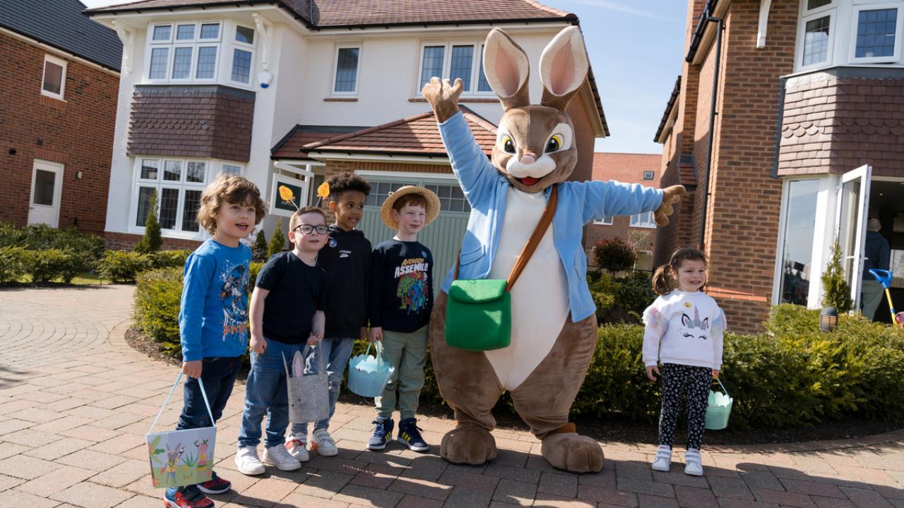 Redrow News - Hop along to Easter family fun day in Woodford