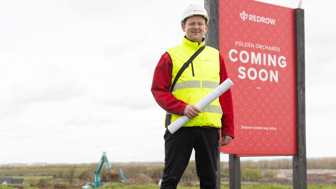 News - Shovels at the ready  construction underway for 120 new homes in Puriton