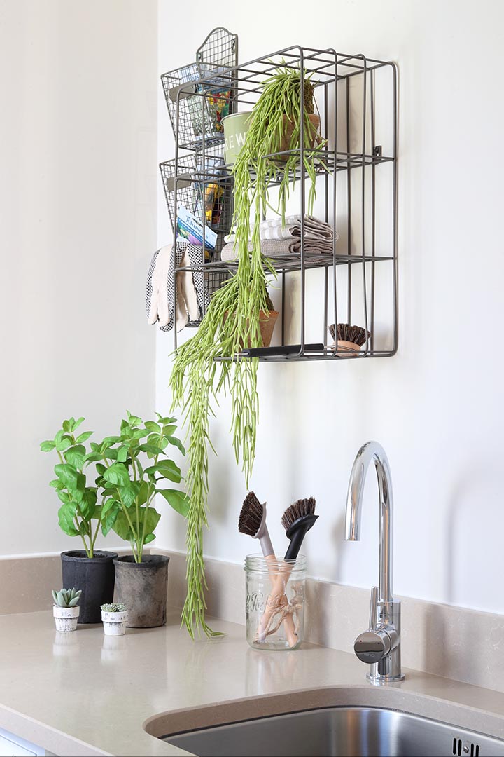 Redrow | Inspiration | Kitchen Sink and Plants